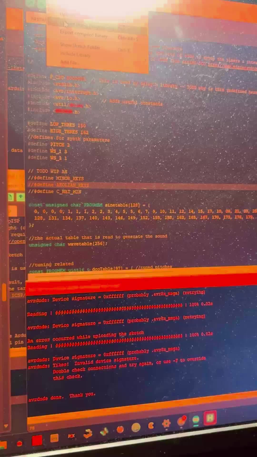 #bastl hacking continues! Major key, normal random melody in major keys: