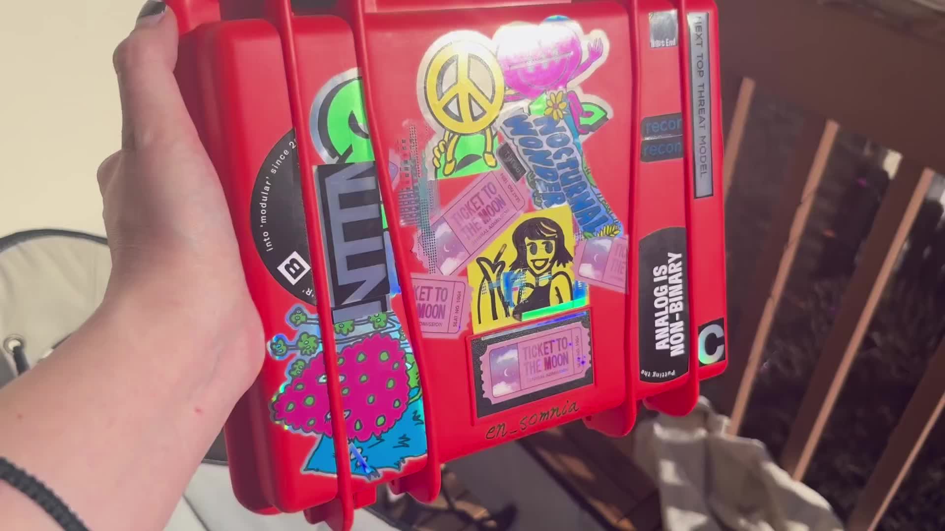 Most of the mods are holographic. I will always accept random holographic stickers