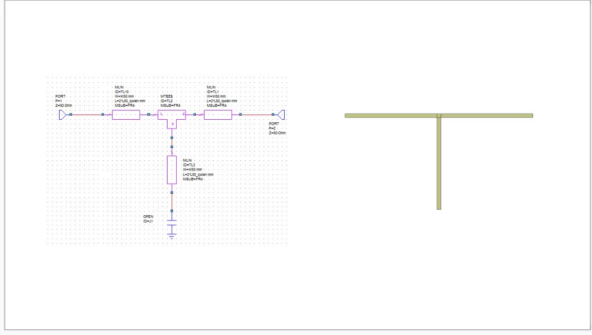 Libreoffice remembered my slides from my electromagnetics independent study from ... 2015? lmao Behold: some microstrip circuits! Made in...