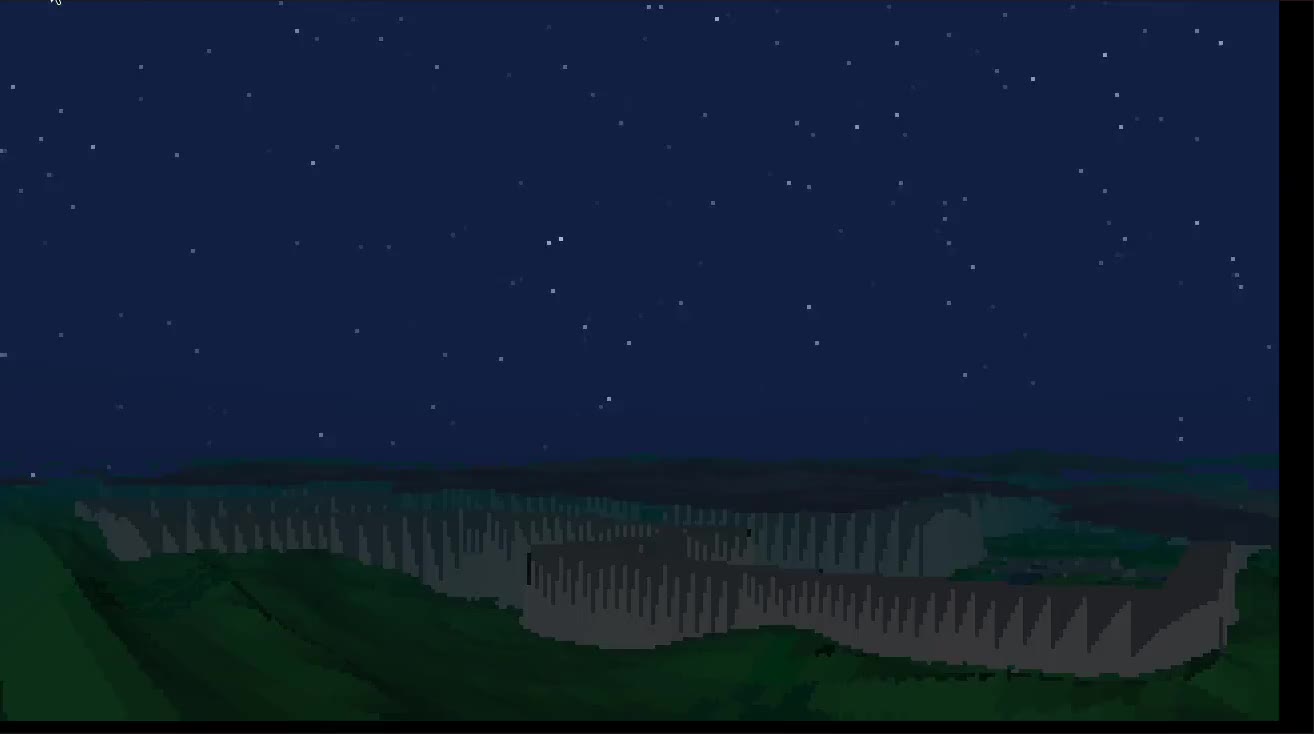 I have some bugs in the day/night stuff (instant daylight). …