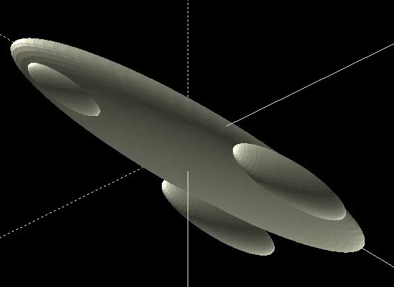 Making silly assets. Here's an idea for an ROU. The STL is u…
