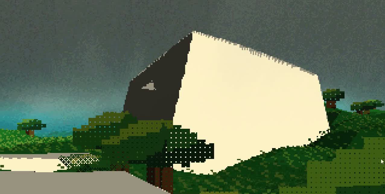 I need to update the trees, I found an asset on itch that is…