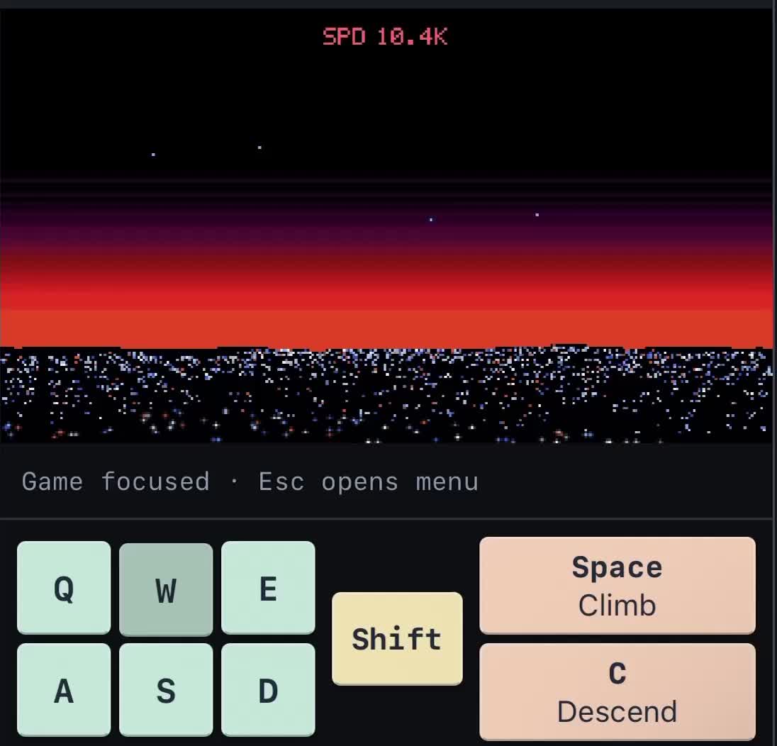 Based on SNES Pilotwings Expert Menu.